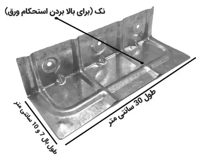 نبشی منقطع وال پست