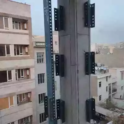وال پست (وادار) منقطع U گالوانیزه